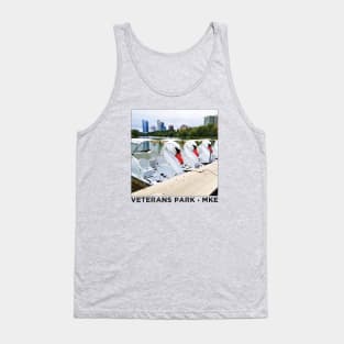 Veterans Park Swan Lagoons • Milwaukee, WI Tank Top